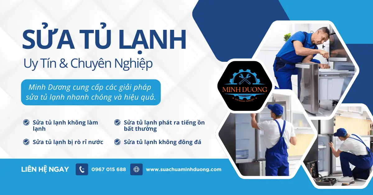 Thợ kỹ thuật nạp ga tủ lạnh tại nhà Hà Nội đo áp suất chuẩn xác - Minh Dương Fix
