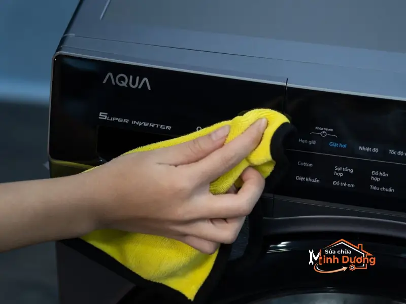 Quy trình sửa máy giặt Aqua tại nhà chuyên nghiệp