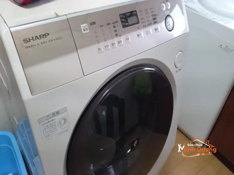 Quy trình sửa máy giặt Sharp tại nhà chuyên nghiệp