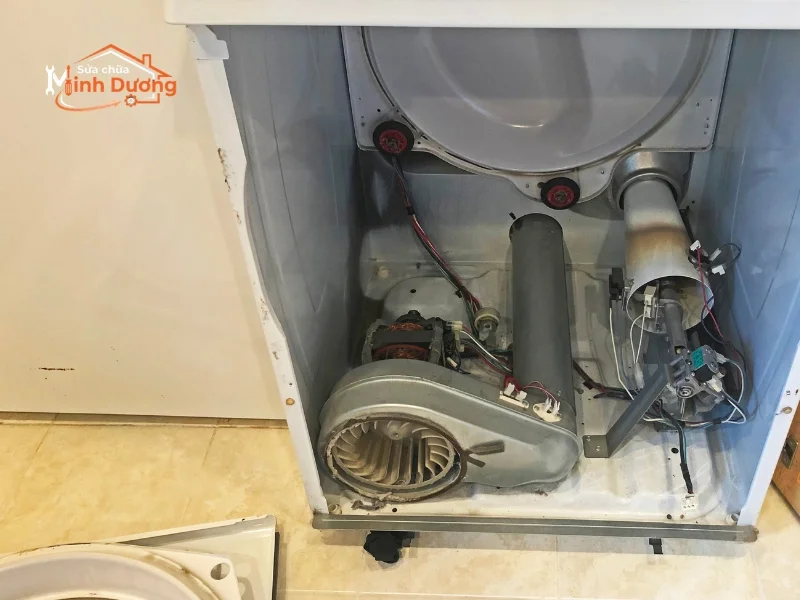 Hướng dẫn lắp đặt máy sấy quần áo chồng lên máy giặt an toàn