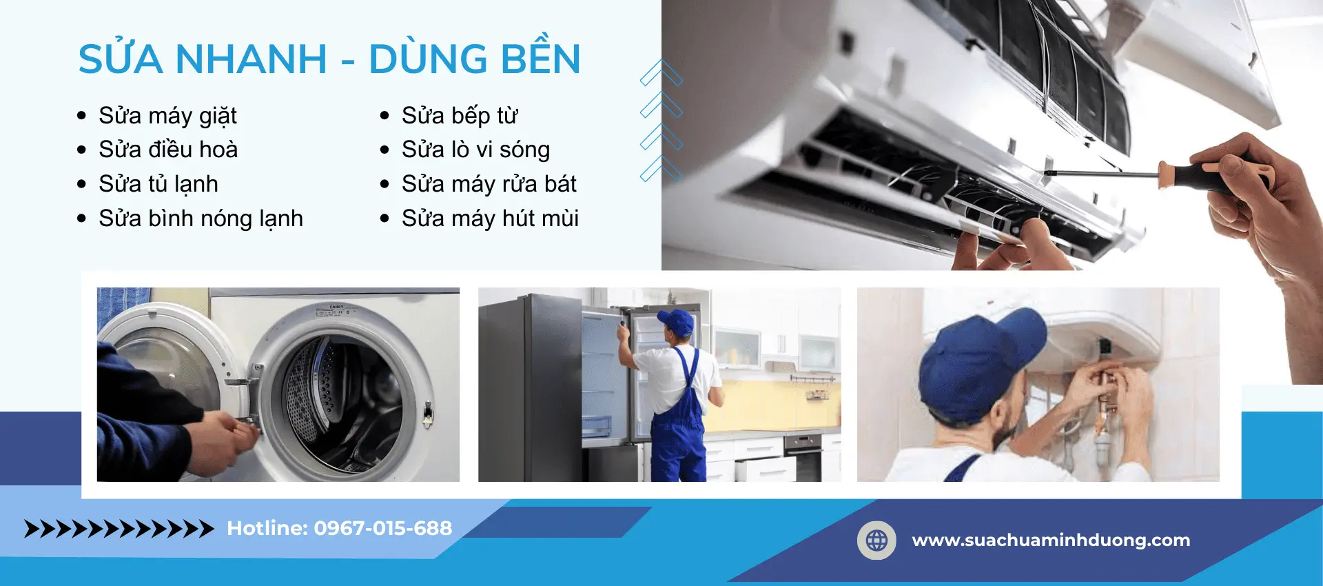 Thợ sửa chữa điện nước Minh Dương chuyên nghiệp