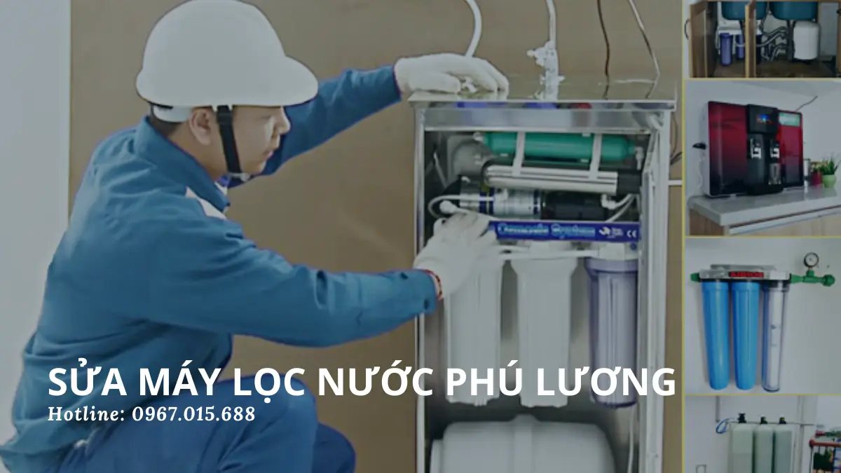 Nguyễn Minh Dương - Minh Dương Fix đang trực tiếp thay lõi lọc số 1-2-3 và sửa máy lọc nước Kangaroo cho khách hàng tại khu đấu giá phường Phú Lương