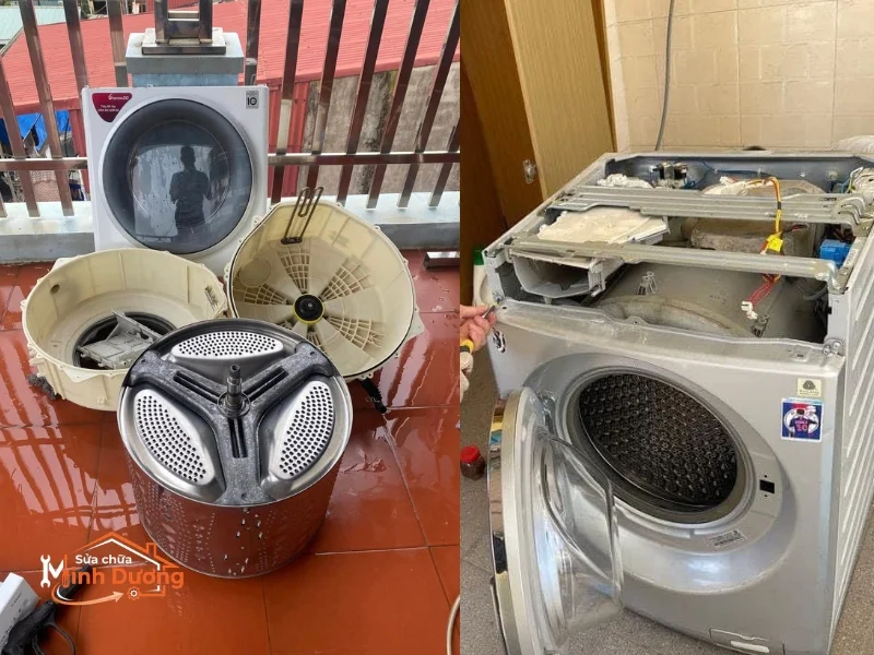 Bảng giá dịch vụ sửa máy giặt sấy chính hãng tại khu đô thị Ciputra