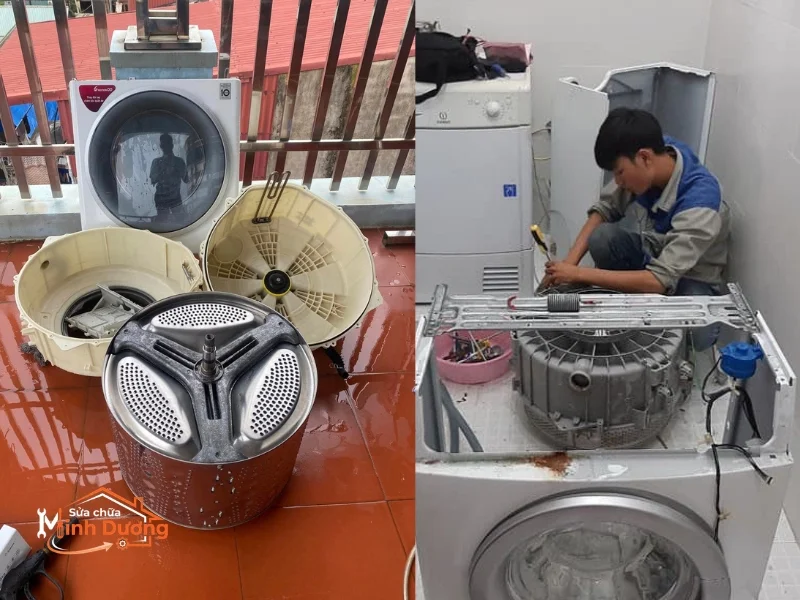 Bảng giá sửa máy giặt tại KĐT Trung Hòa Nhân Chính chi tiết