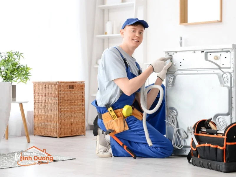 Tem bảo hành sửa máy giặt tại 87 Lĩnh Nam chính hãng 12 tháng