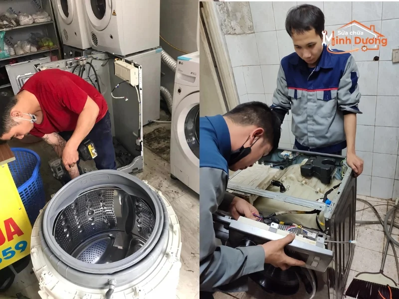 Tem bảo hành sửa máy giặt tại Imperia Garden chính hãng 12 tháng