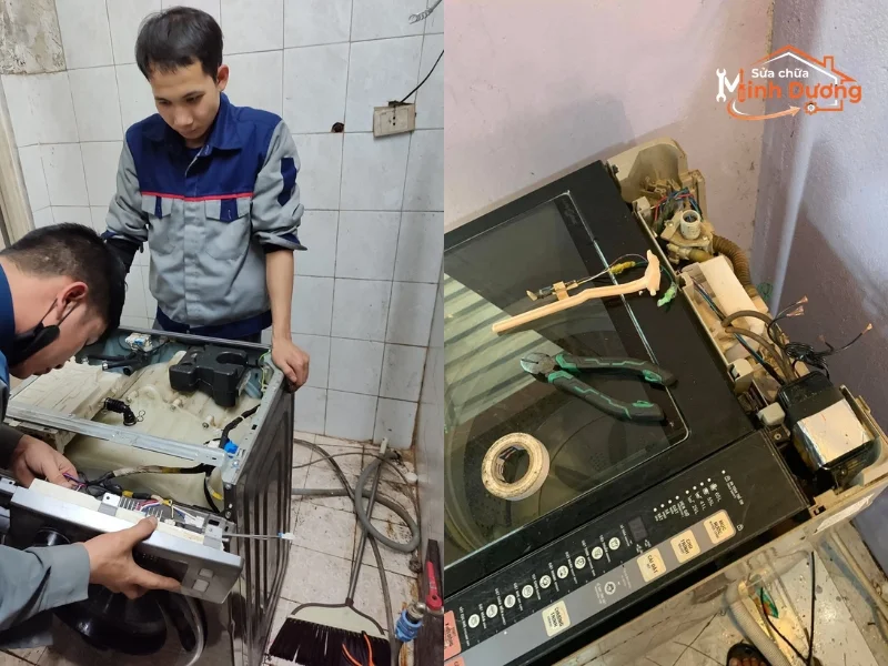 Tem bảo hành sửa máy giặt tại Eco Green City Nguyễn Xiển chính hãng 1 năm