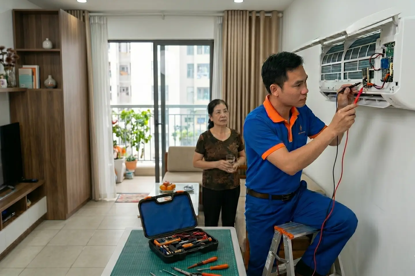 Mạng lưới sửa chữa điện lạnh Minh Dương tại nhà Hà Nội