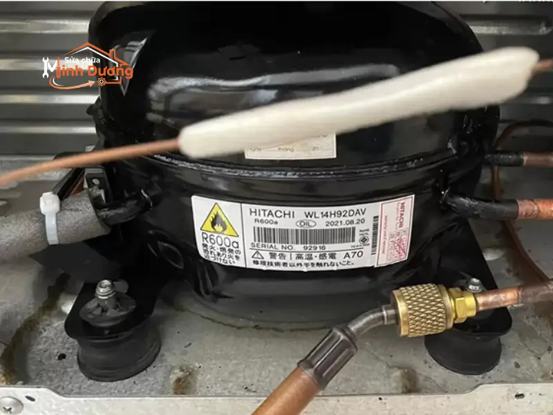 Thợ nạp gas tủ lạnh chính hãng tại Times City bảo hành 12 tháng