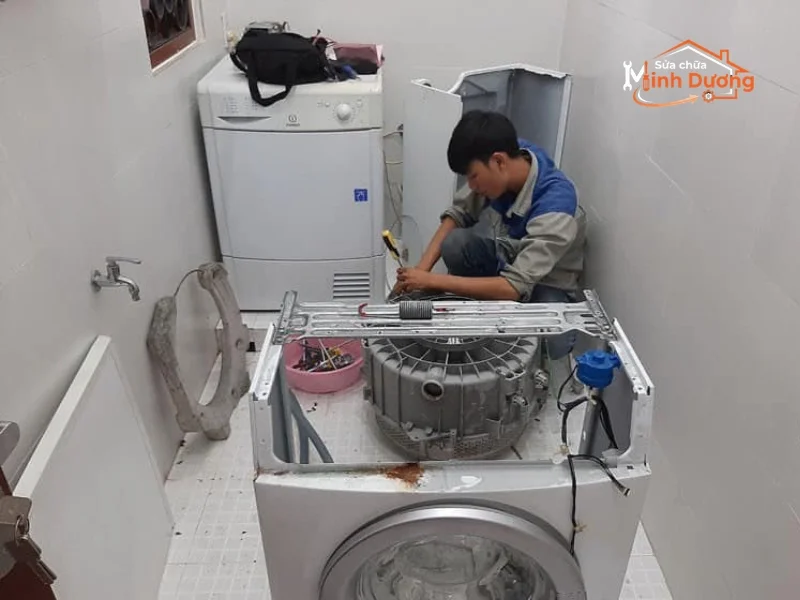 Giải đáp nhanh thắc mắc bảo hành sửa máy giặt cửa ngang ngay