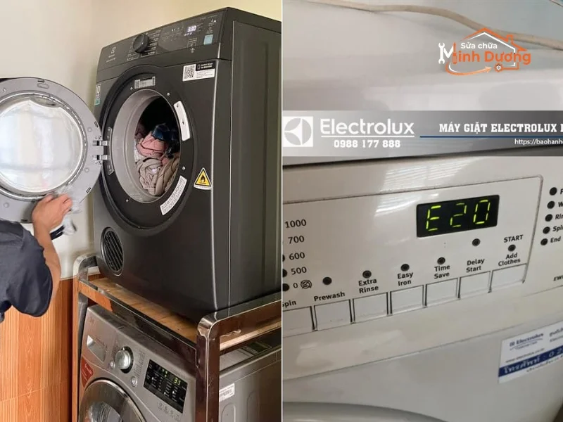 Quy trình sửa máy giặt Định Công bọc giày, giữ vệ sinh sạch sẽ