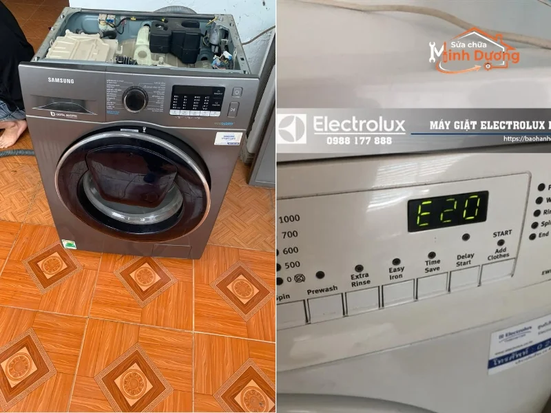 Quy trình sửa máy giặt tại Hoàng Mai 4 bước chuẩn của Minh Dương