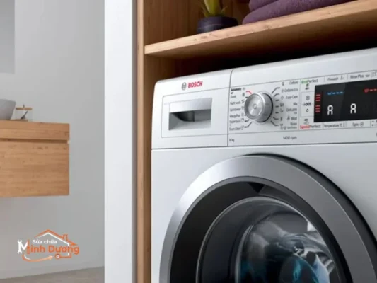 Phiếu bảo hành dịch vụ sửa máy giặt tại Hoàng Mai có tem niêm phong