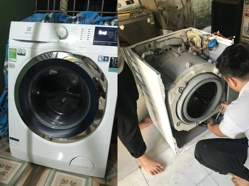 Kỹ thuật bảo trì máy giặt Samsung AI EcoBubble chuyên sâu tại Hoàng Mai