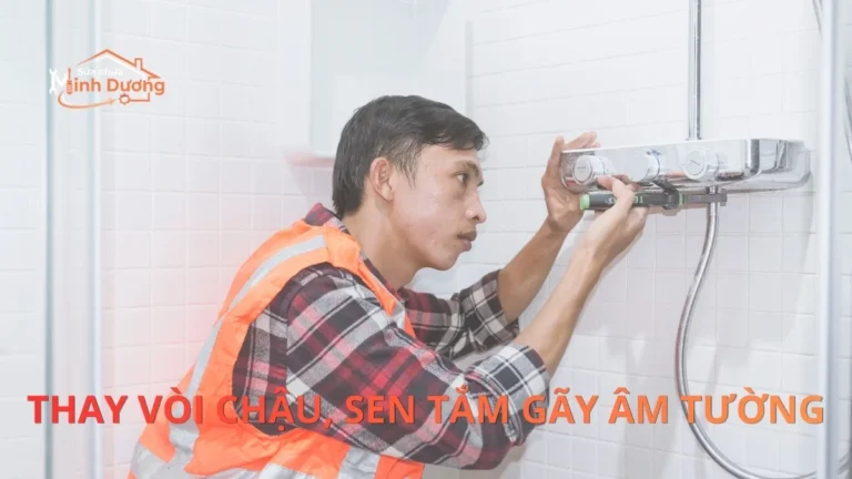 Thay Vòi Chậu, Sen Tắm Gãy Âm Tường Hà Nội | Nhổ Ren Gãy Không Đục Tường