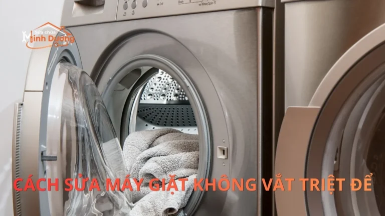: Sửa Máy Giặt Không Vắt Triệt Để Tại Nhà | Hướng Dẫn Chi Tiết