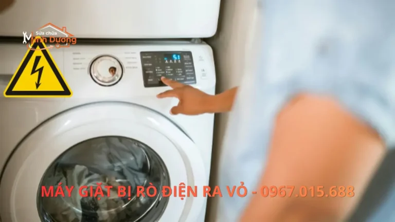 Máy Giặt Bị Rò Điện Ra Vỏ: Cảnh Báo An Toàn & Cách Đấu Nối Tiếp Địa Chuẩn