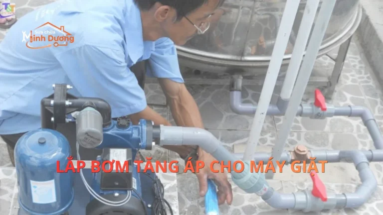 Cách Lắp Bơm Tăng Áp Máy Giặt: Khắc Phục Lỗi Nước Yếu