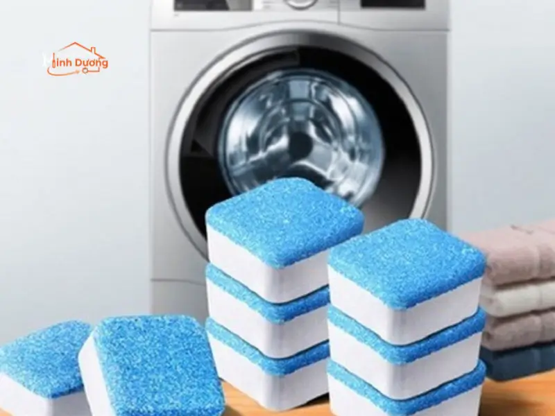 Hướng dẫn cách ngâm viên tẩy lồng giặt đúng chuẩn