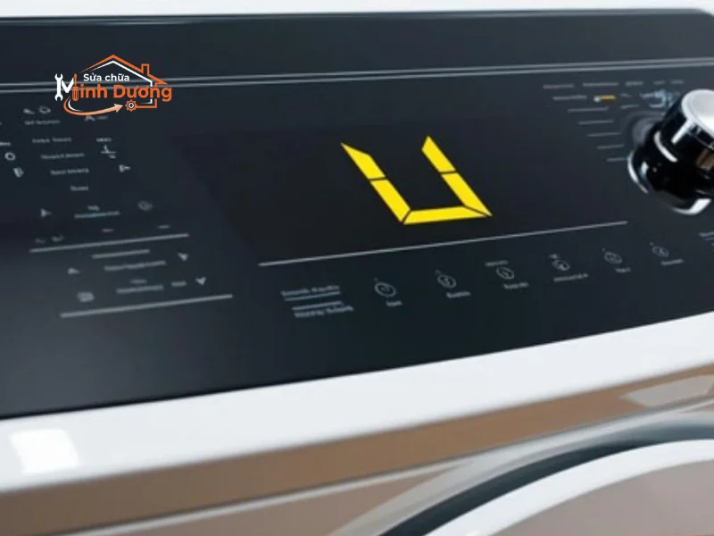 Chữ U11 hiển thị trên màn hình là tín hiệu cảnh báo hệ thống bơm xả đang bị bít tắc, không thể tống nước thải ra cống.