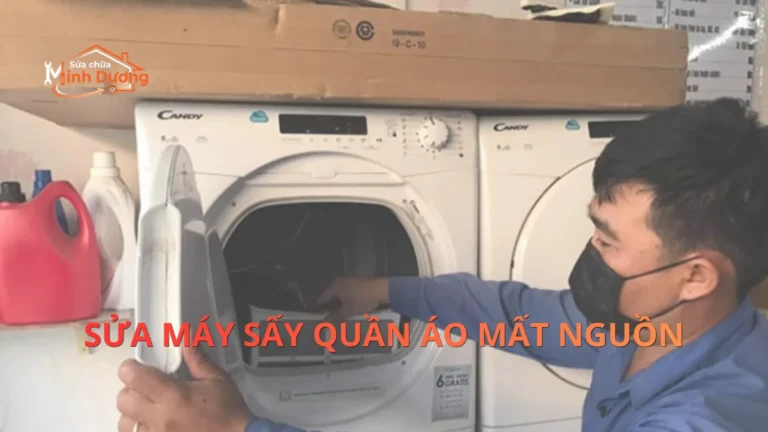 Sửa Máy Sấy Quần Áo Mất Nguồn Nhanh: Cách Xử Lý An Toàn