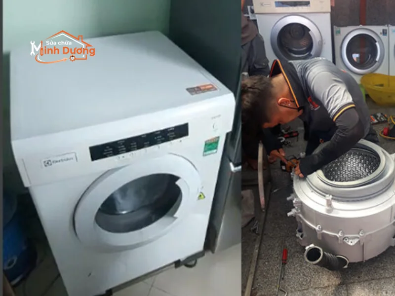 Thợ Minh Dương sửa bo mạch Electrolux lỗi EHO