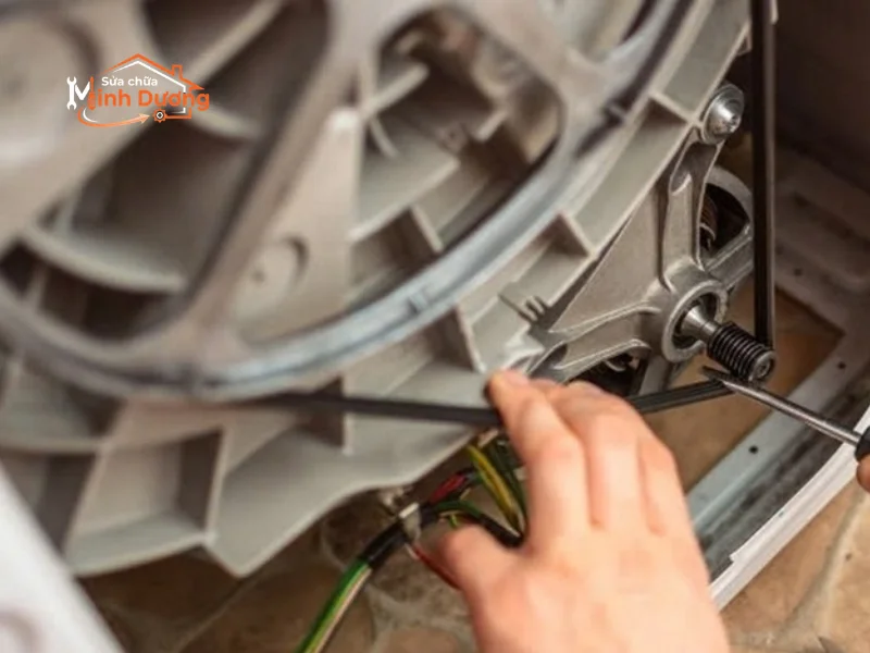 Thợ Minh Dương Fix sửa bo mạch máy giặt Panasonic